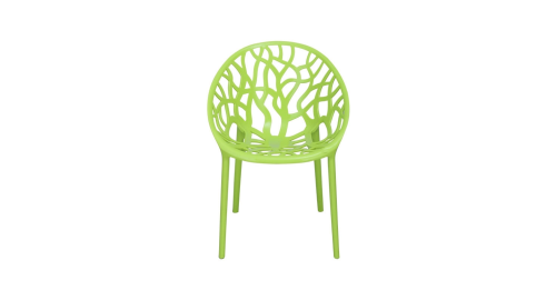 STYLEE VENTRAL ARM CHAIR - LIME GREEN