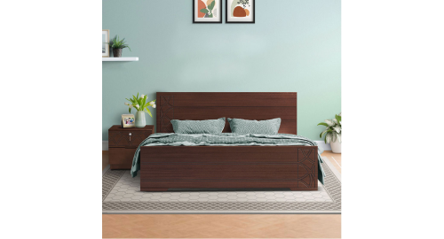 ROMA-WOODEN DOUBLE BED | BDH-363-3-1-20