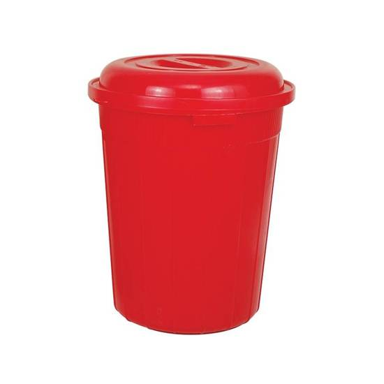 Drum Bucket With Lid 30L Red