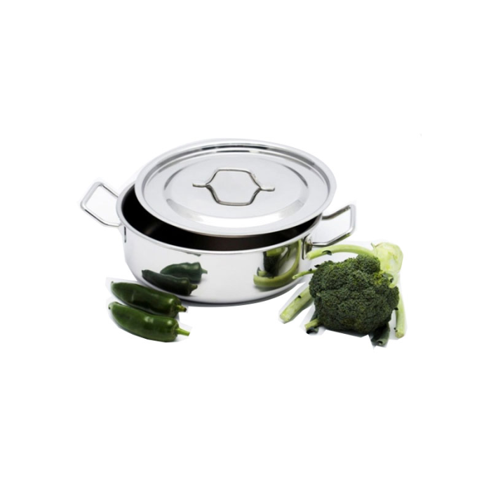 SS CURRY PAN WITH LID-28CM-CSPIS-28-SKB