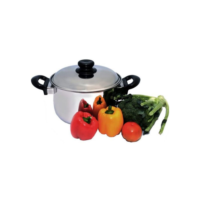 SS SAUCE PAN WITH LID-20CM-SPS-20-SKB