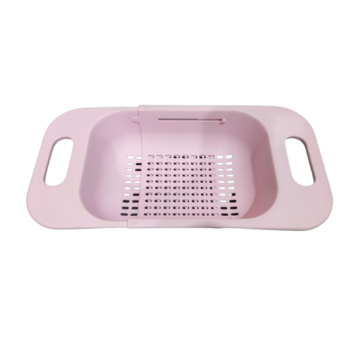 Adjustable Dish Drainer - Pink