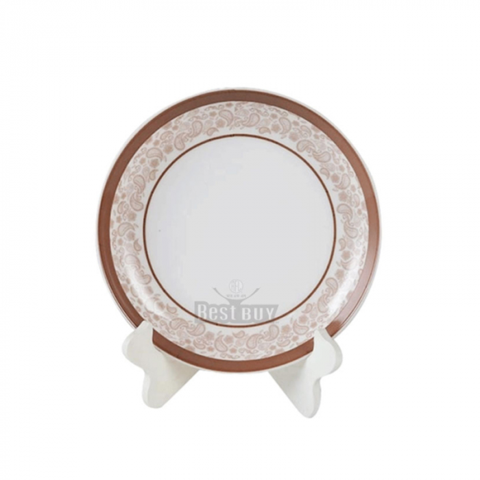 10" Coup Plate -Golden Leaf