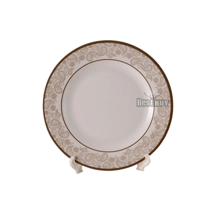 8" Meat Plate -Golden Leaf