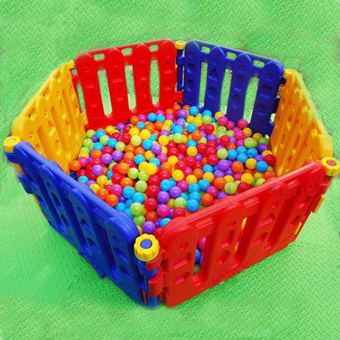 PLAYPEN SMALL (31"X22") -WITH 50 PCS BALL