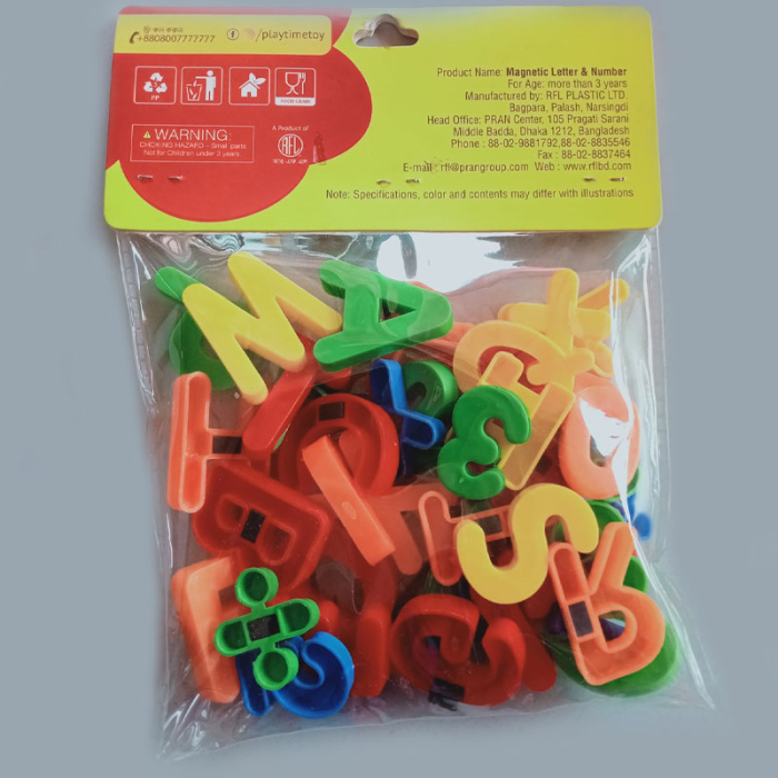 MAGNETIC CAPITAL LETTER AND NUMBERS