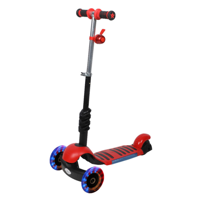 FUN SCOOTY WITHOUT SEAT - RED & BLACK
