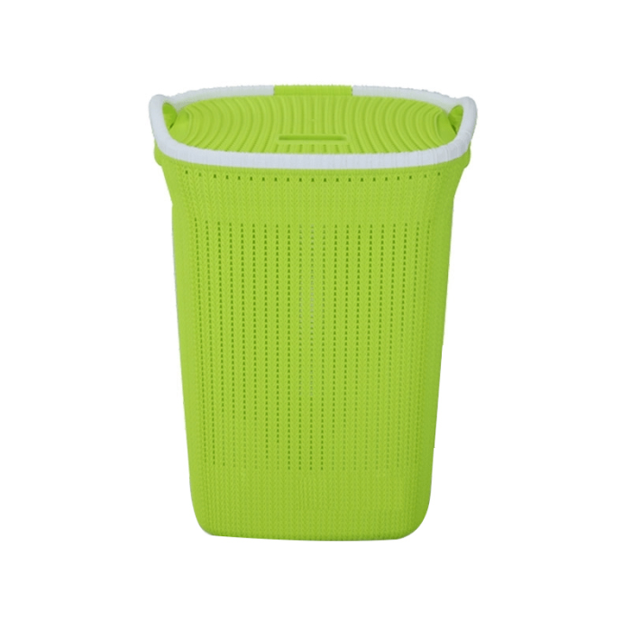 CAINO LAUNDRY BASKET OVAL - LIME GREEN