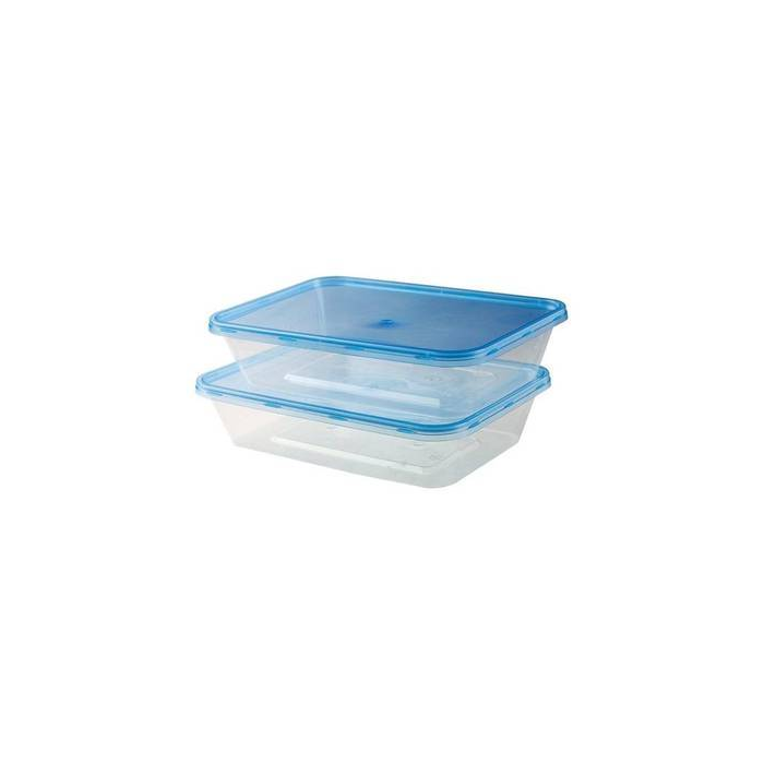 TINY RTG CONTAINER 1000 ML - TRANS BLUE