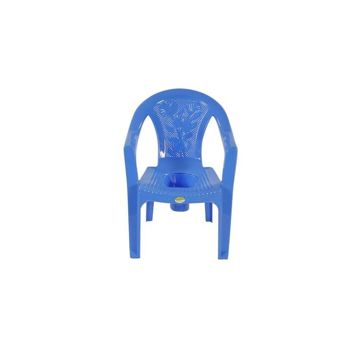 RELAX COMMODE CHAIR SM BLUE-TEL