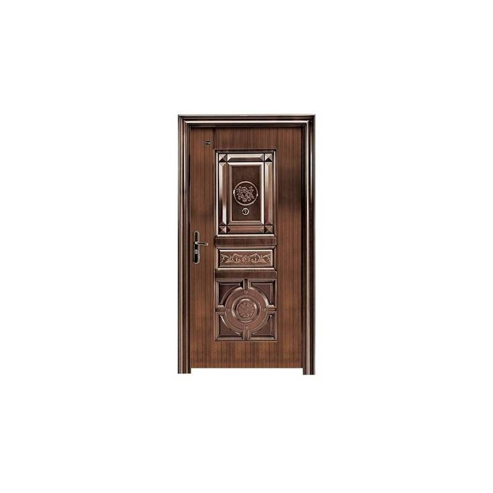METAL DOOR COPPER DESIGN 7'X3.5' LH