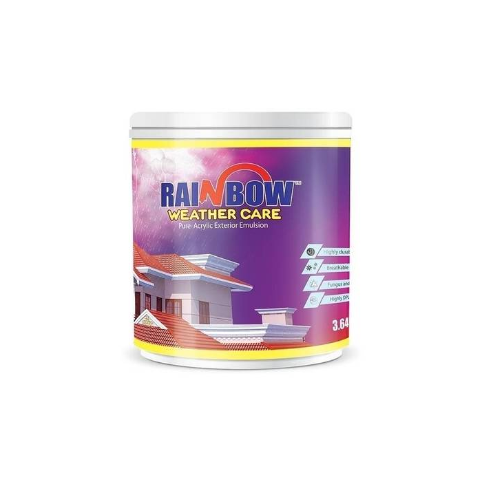 RAINBOW  WEATHER CARE EXTERIOR  3.64 LTR BRICK RED