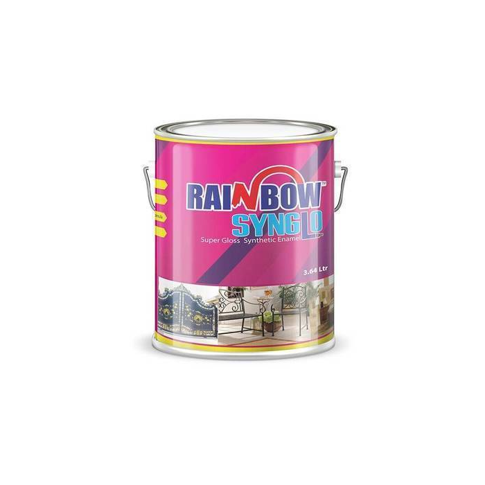 RAINBOW SYNGLO SYNTHETIC ENAMEL PAINT-RED OXIDE 3.64 LTR
