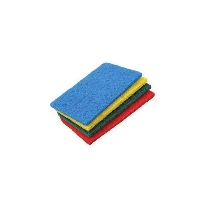 CLEANING PAD MULTICOLOR-4 PCS
