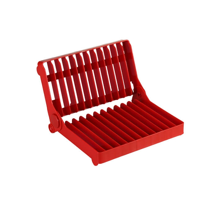 SMART DISH RACK WITH TRAY - RED