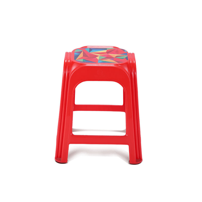 POWER STOOL HIGH - RED