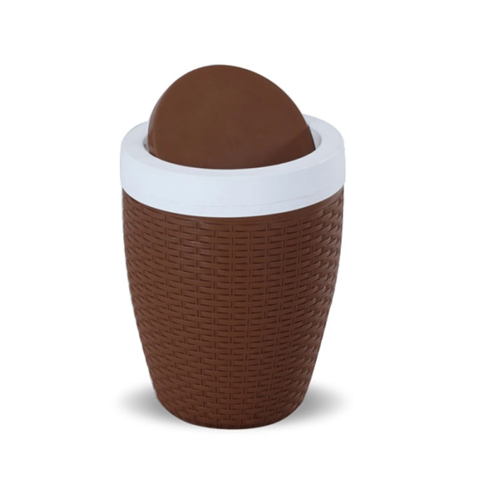 CAINO PAPER BASKET - EAGLE BROWN