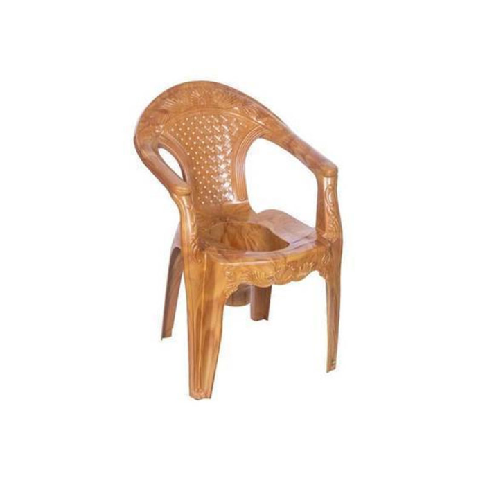 DELUXE COMMODE CHAIR W/O LID - SANDAL WOOD