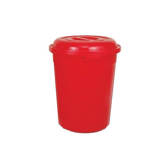 DRUM BUCKET WITH LID 50L - RED