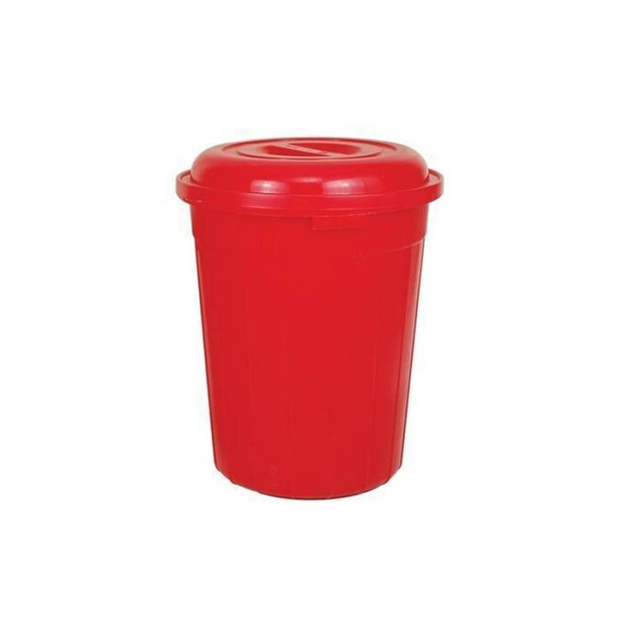 DRUM BUCKET WITH LID 70L - RED
